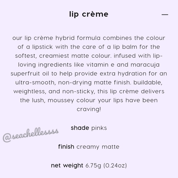 HEAVEN | Fresh Kiss Lip Creme | Colourpop | Brand New in Box - Picture 4 of 6